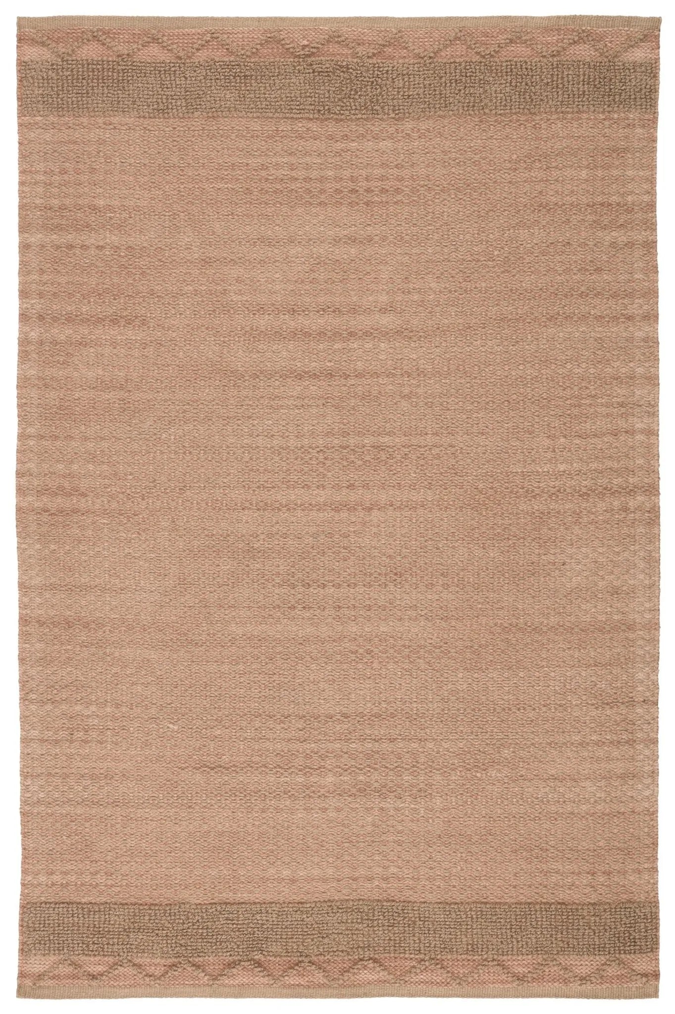 Somerset Som01 Curran Pink/Tan Rug - Baconco