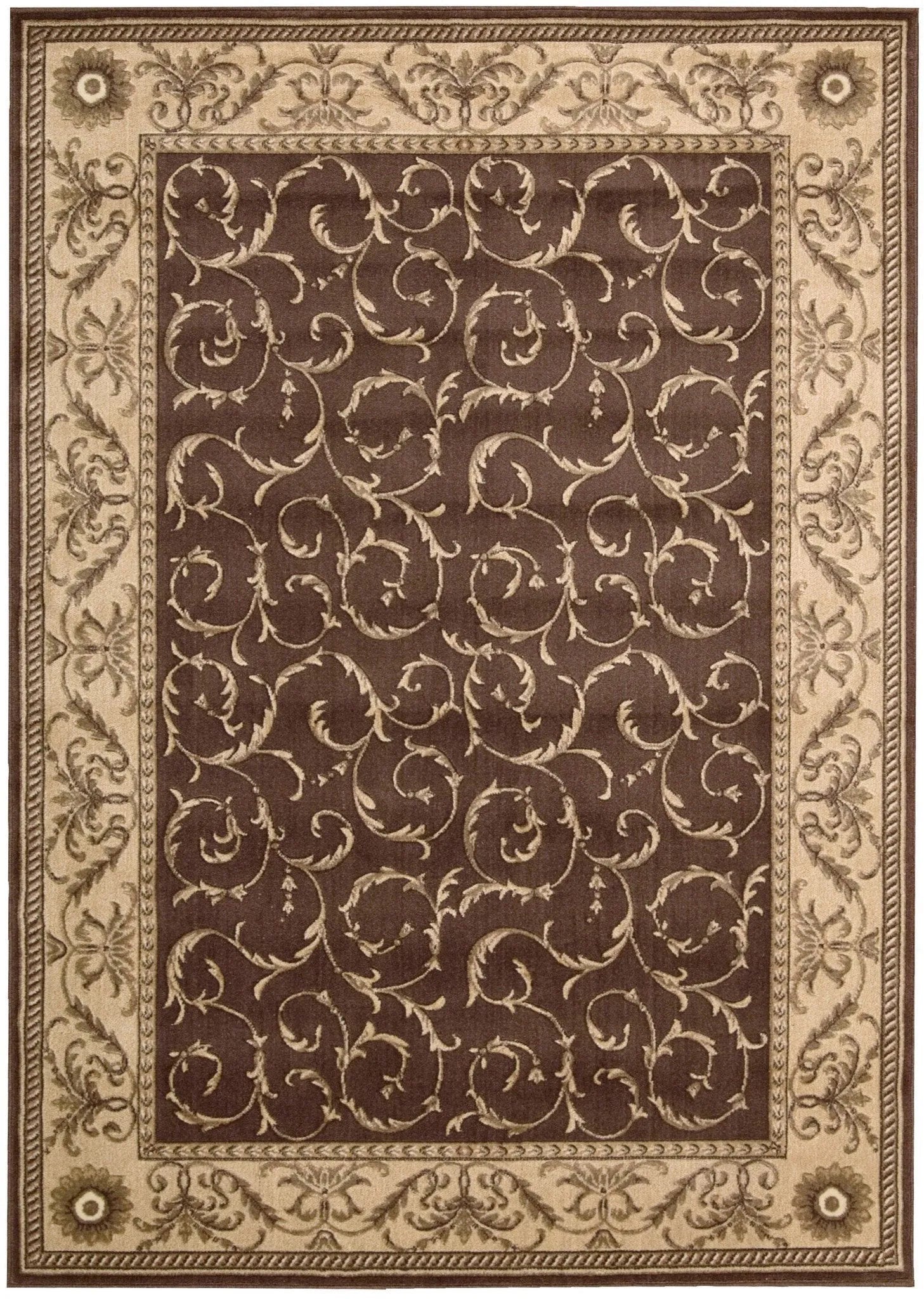 Somerset ST02 Brown Rug - Baconco