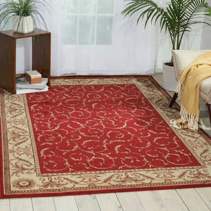 Somerset ST02 Red Rug - Baconco