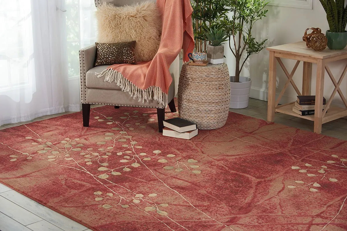 Somerset St74 Flame Rug - Baconco