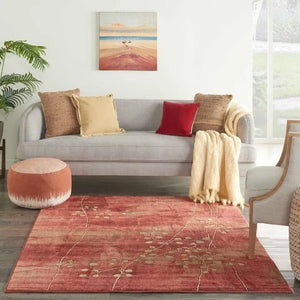 Somerset ST74 Flame Rug - Baconco