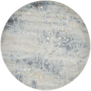 Somerset ST74 Silver/Blue Rug - Baconco