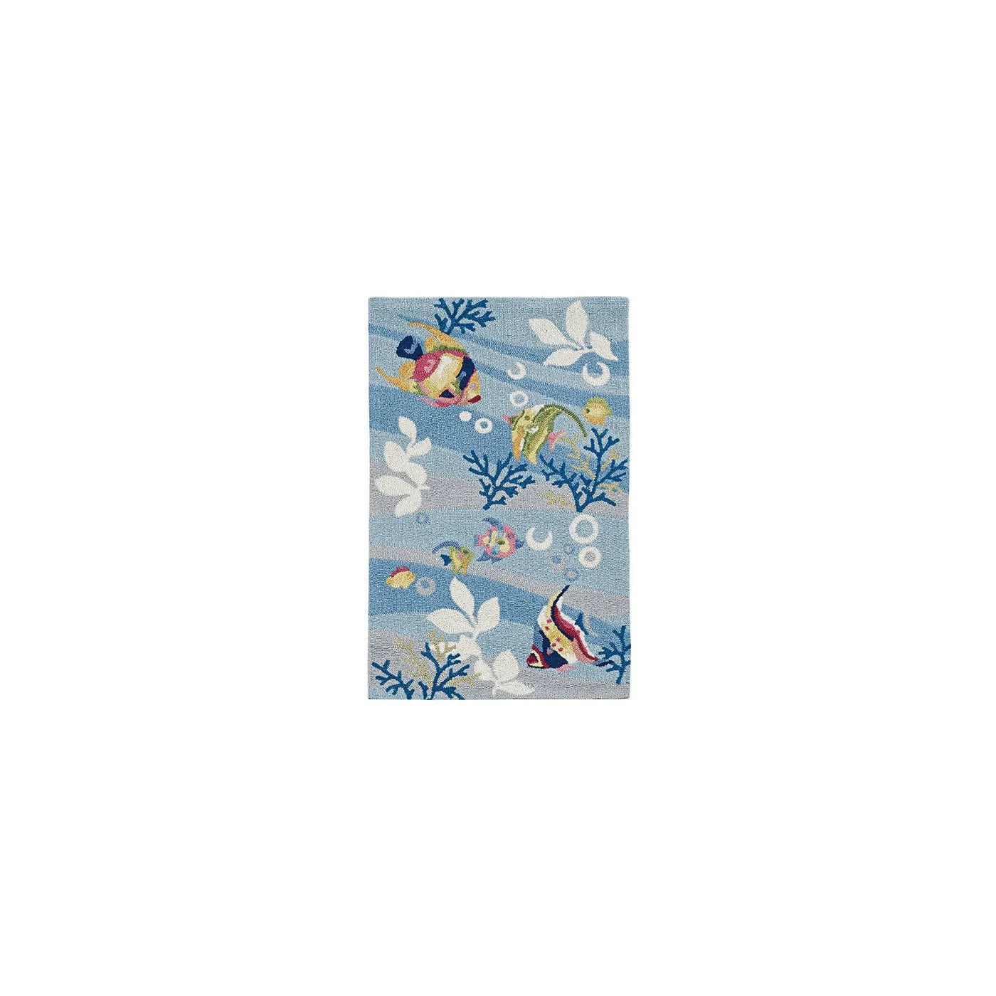 Sonesta 2011 Tropical Fish Blue Rug - Baconco