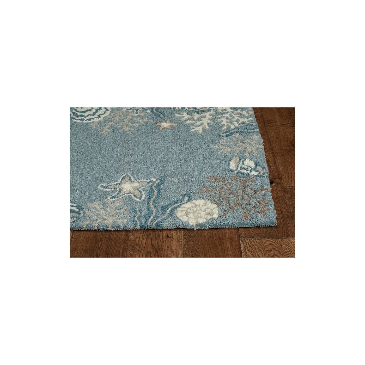 Sonesta 2024 Coastal Sea Blue Rug - Baconco