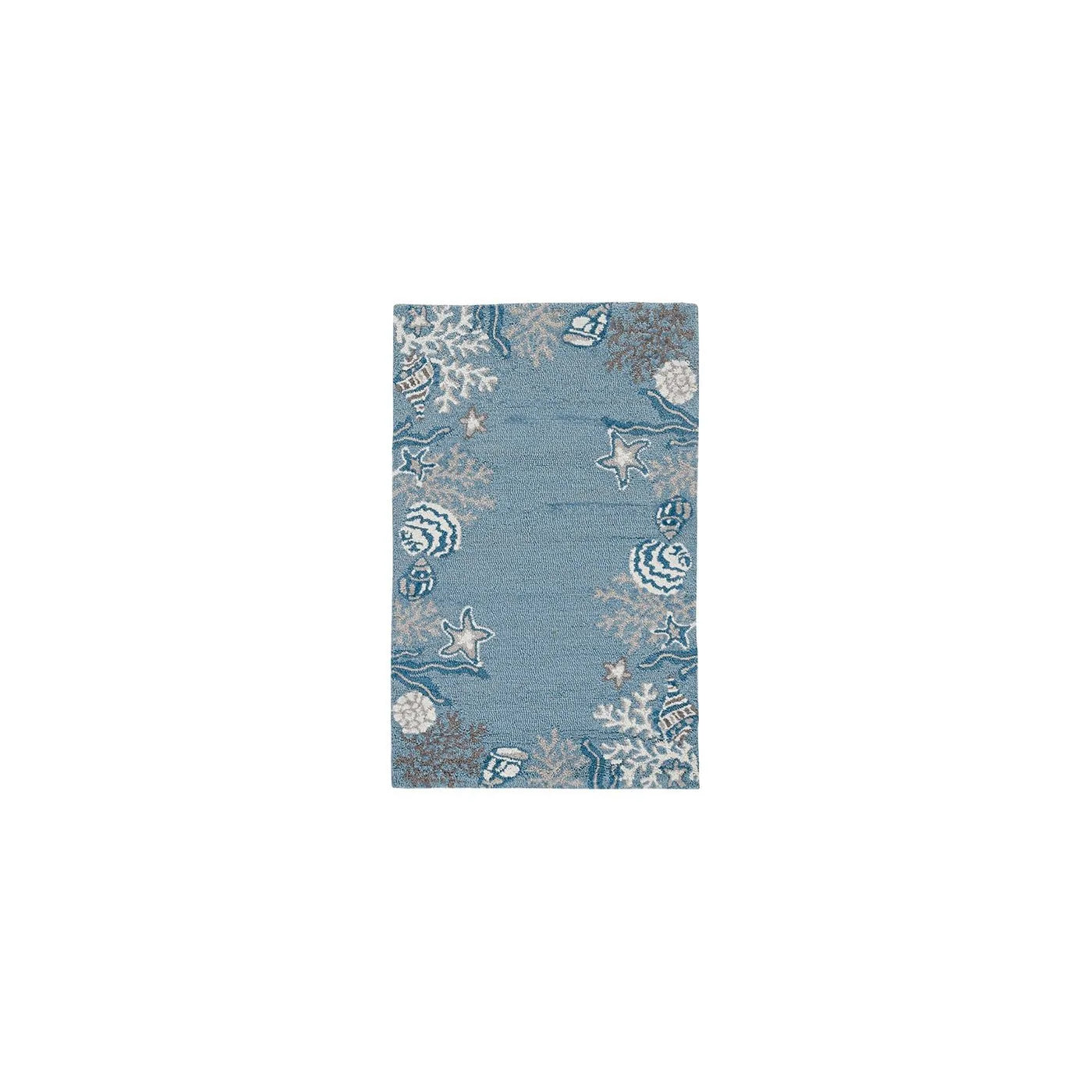 Sonesta 2024 Coastal Sea Blue Rug - Baconco