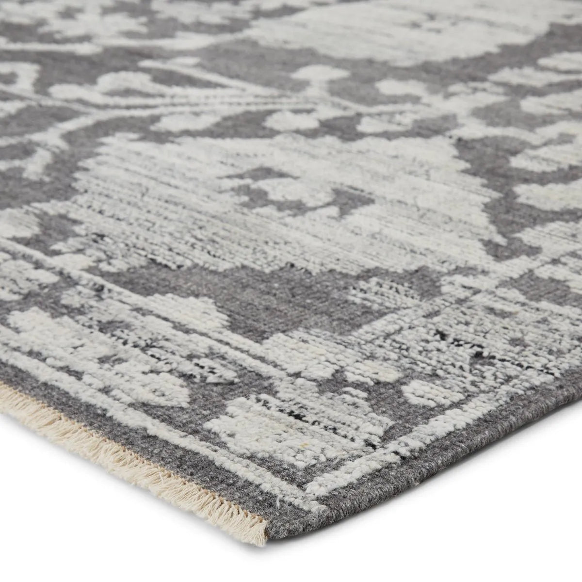 Sonnette Snn01 Riona Gray/White Rug - Baconco