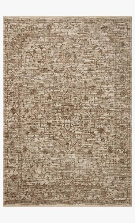 Sorrento SOR-01 Bark/Natural Rug - Baconco