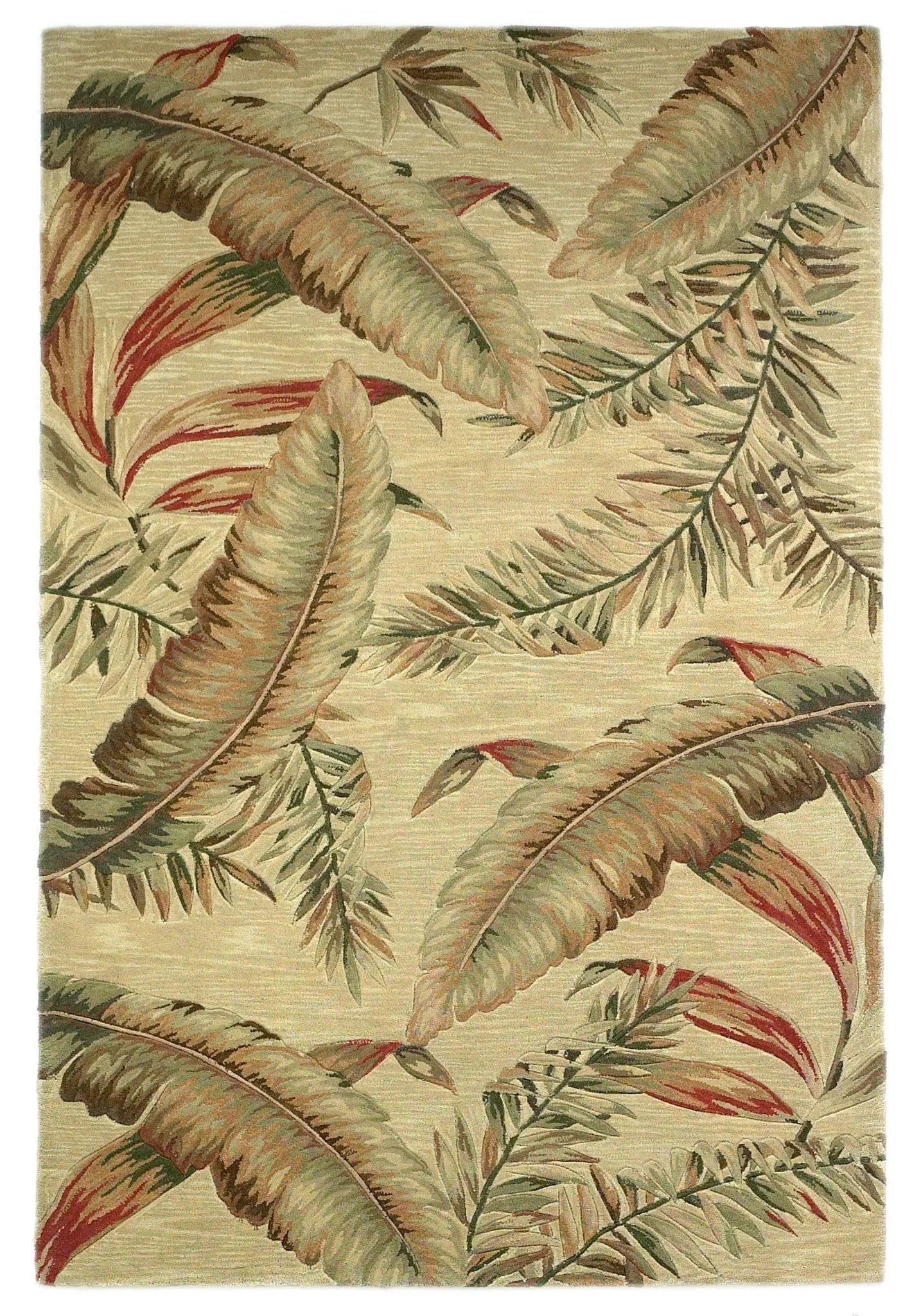 Sparta 3124 Ferns Ivory Rug - Baconco