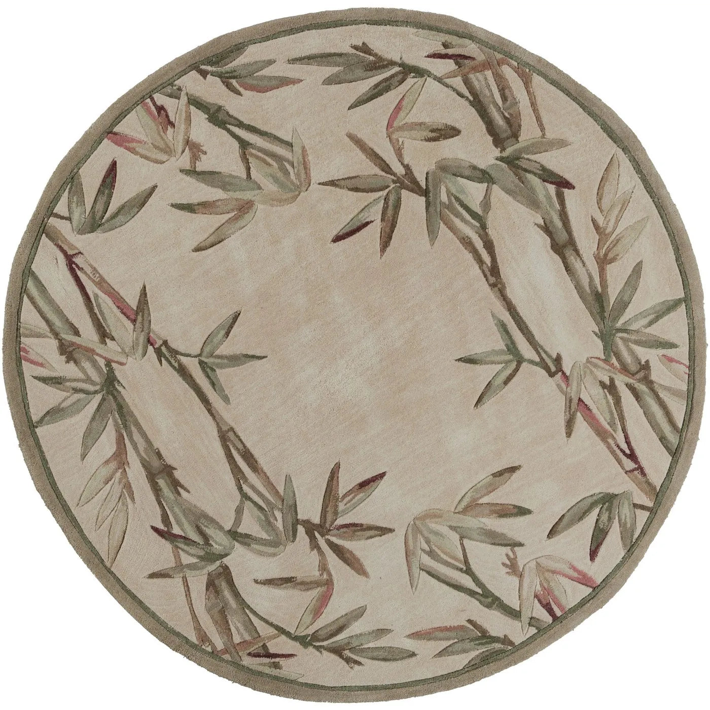 Sparta 3146 Bamboo Border Ivory Rug - Baconco