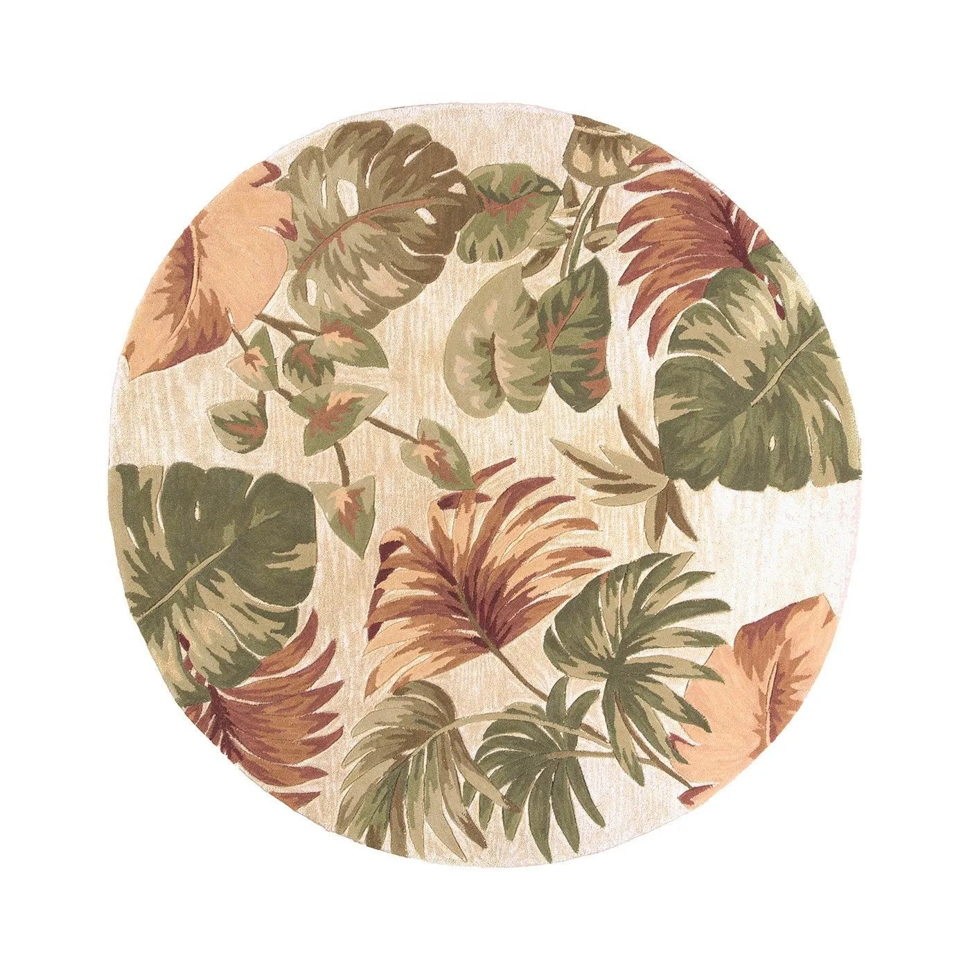 Sparta 3148 Palm Leaves Beige Rug - Baconco