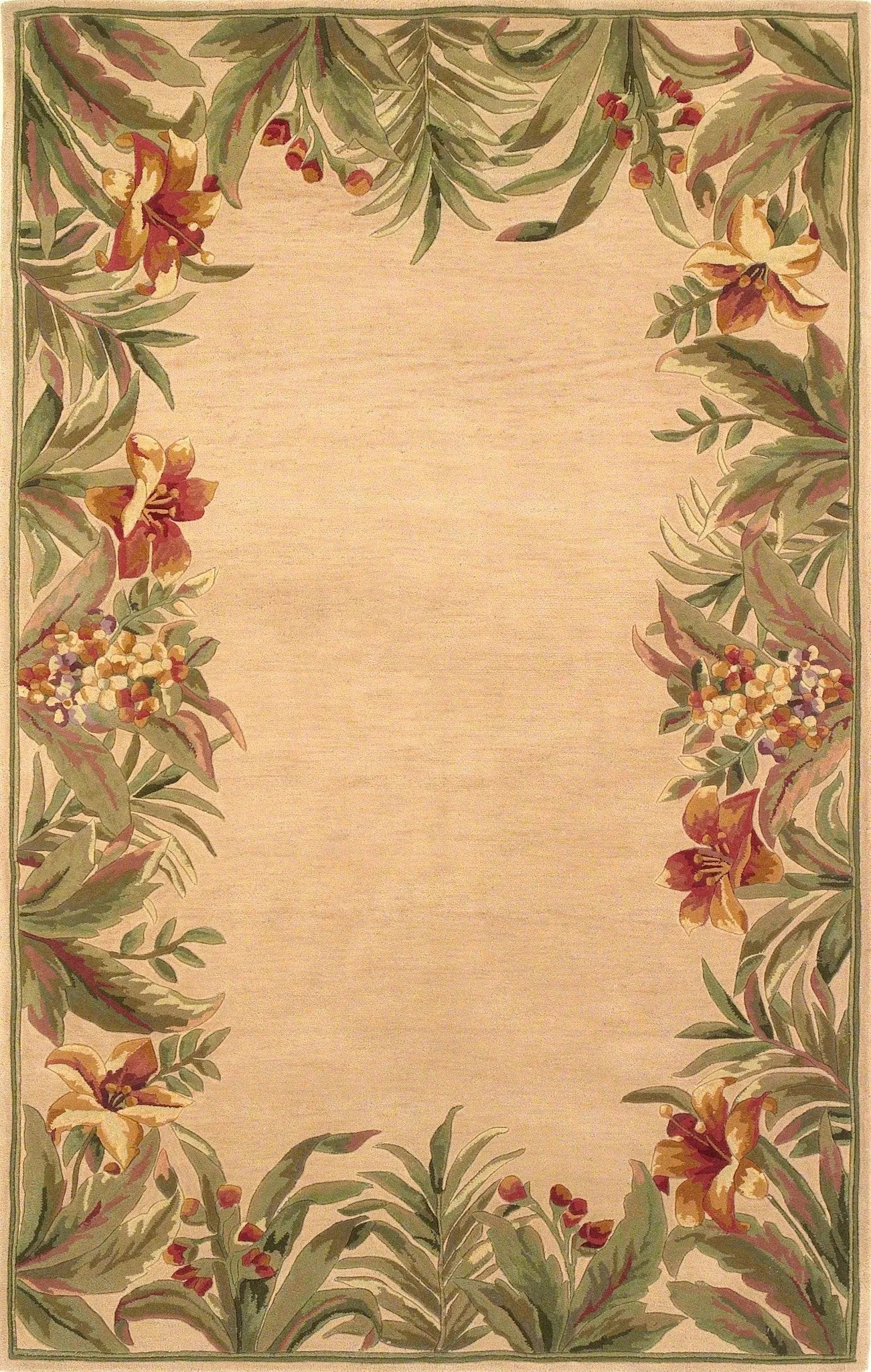 Sparta 3151 Rainforest Ivory Rug - Baconco