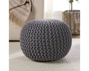 Spectrum Pouf STP04 Grey Pouf - Baconco