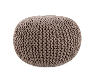 Spectrum Rays SMR02 Dark Taupe Pouf - Baconco