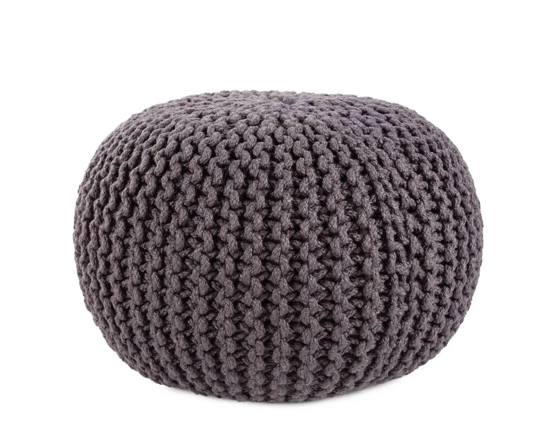 Spectrum Rays SMR06 Dark Grey Pouf - Baconco