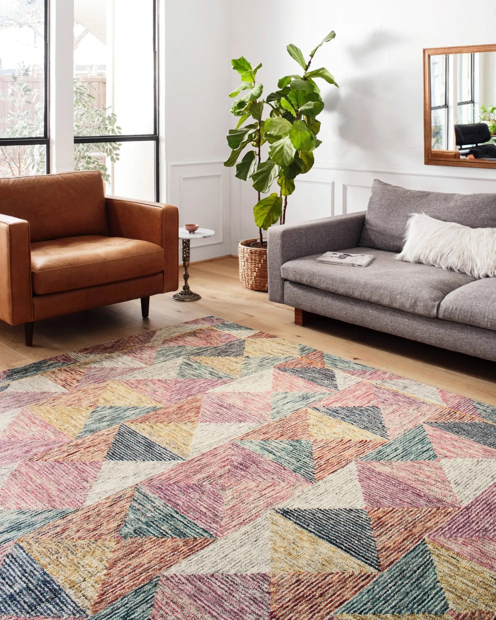 Spectrum Spe-01 Silver/Fiesta Rug - Baconco