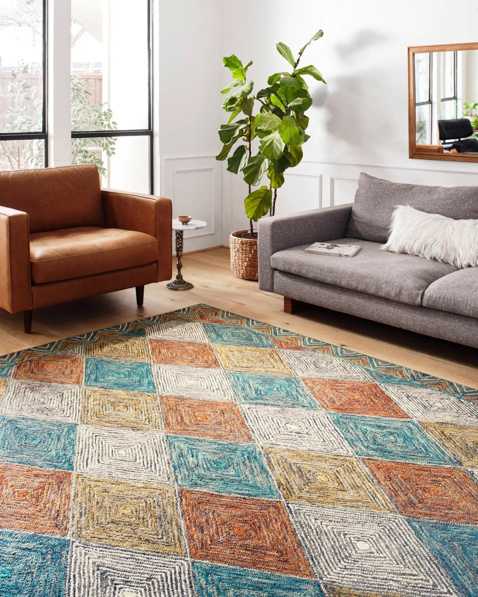 Spectrum Spe-02 Sunset/Ocean Rug - Baconco