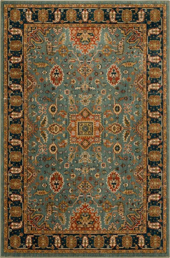 Spice Market 90665 50123 Deir Aquamarine Rug - Baconco