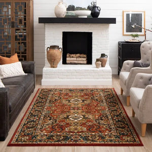 Spice Market 90938 30048 Dhahar Garnet Rug - Baconco