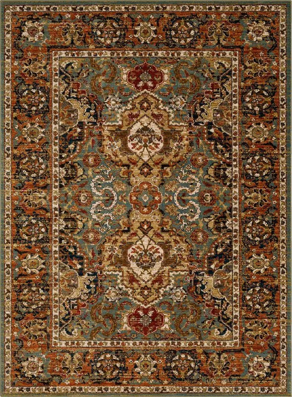 Spice Market 90938 50123 Dhahar Aquamarine Rug - Baconco