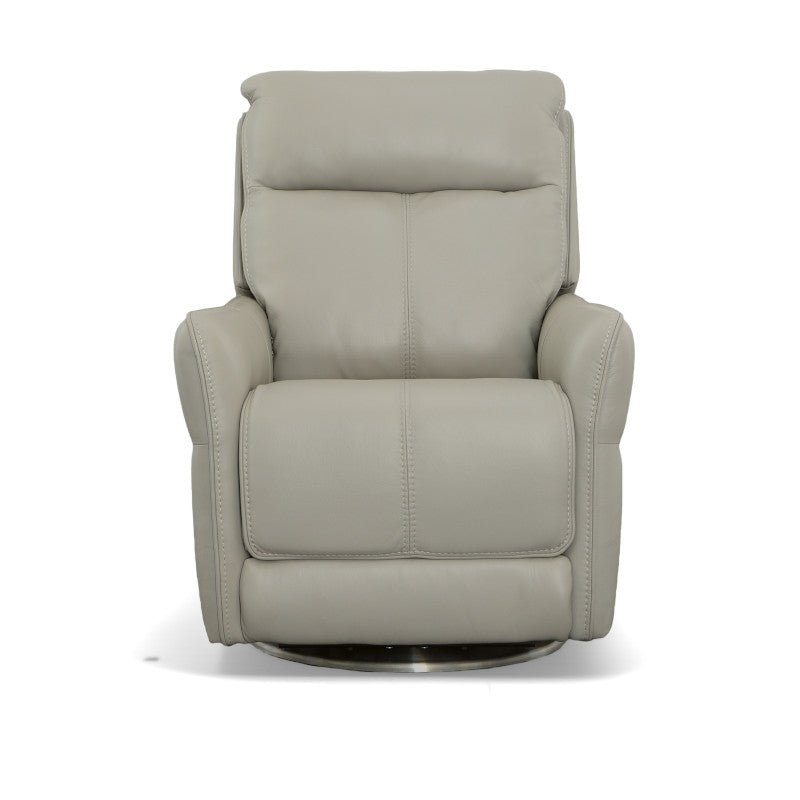 Spin Swivel Power Recliner with Power Headrest and Lumbar - Baconco