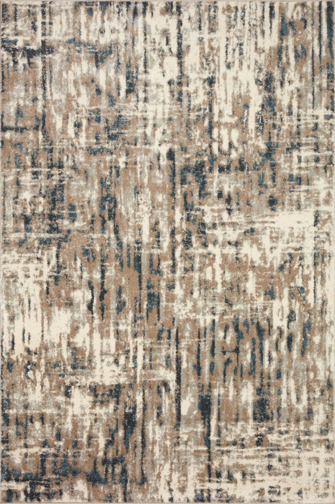 Spirit Spi-02 Stone/Blue Rug - Baconco