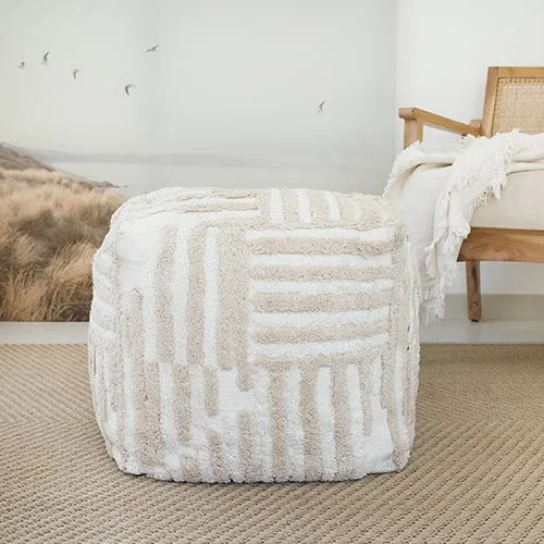 Stacy Garcia 34126CRM Cream Pouf - Baconco