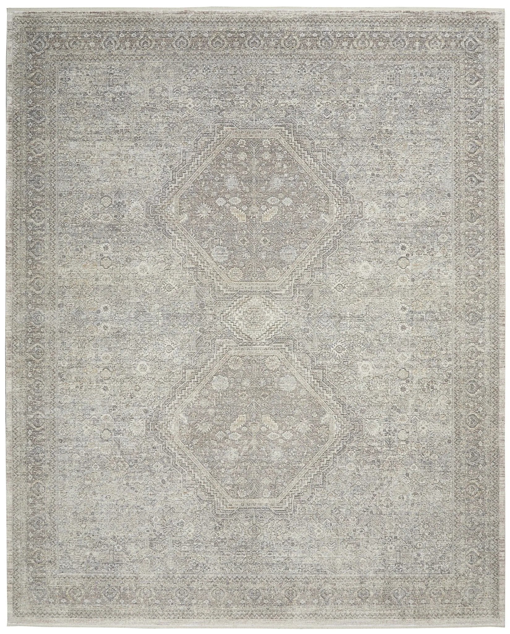 Starry Nights STN04 Cream Grey Rug - Baconco