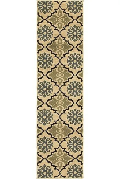 Stratton 6015A Blue/Green Rug - Baconco