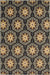 Stratton 6023A Blue/Brown Rug - Baconco