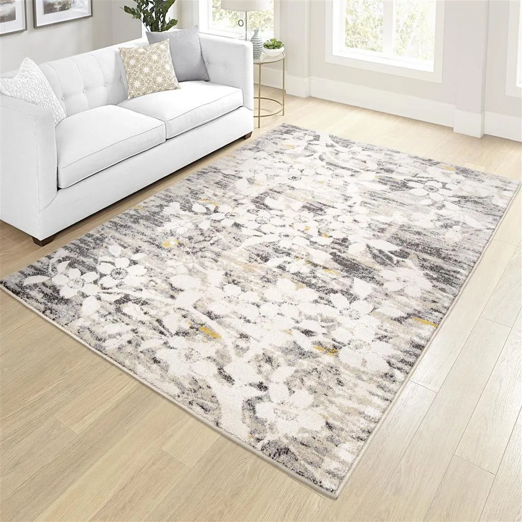 Studio By Palmetto Living 9501 Asian Garden Light Grey Rugs - Baconco