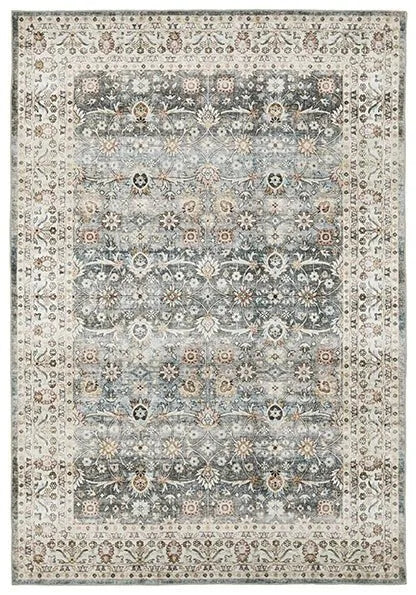 Sumter SUM07 Grey/Ivory Rug - Baconco