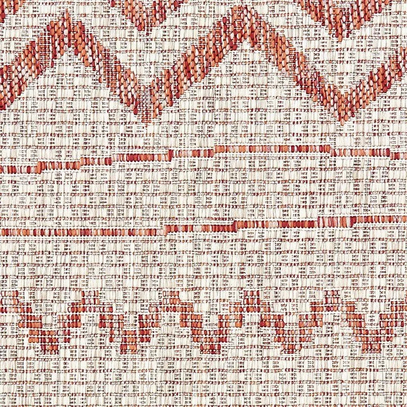 Sun shower 81244BER Beige/Red Rug - Baconco