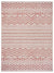 Sun shower 81244BER Beige/Red Rug - Baconco