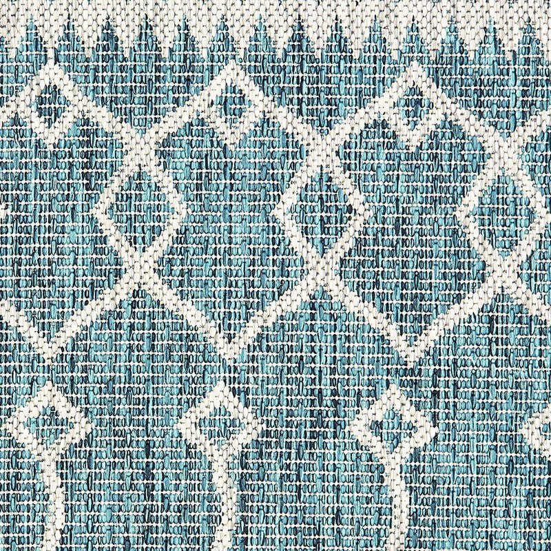 Sun shower 81247BGR Blue/Grey Rug - Baconco