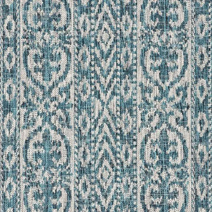 Sun shower 81250TLB Teal/Beige Rug - Baconco