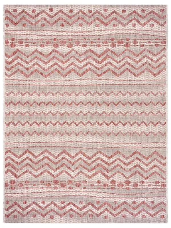 Sun Shower LR81244 Beige Red Rug - Baconco