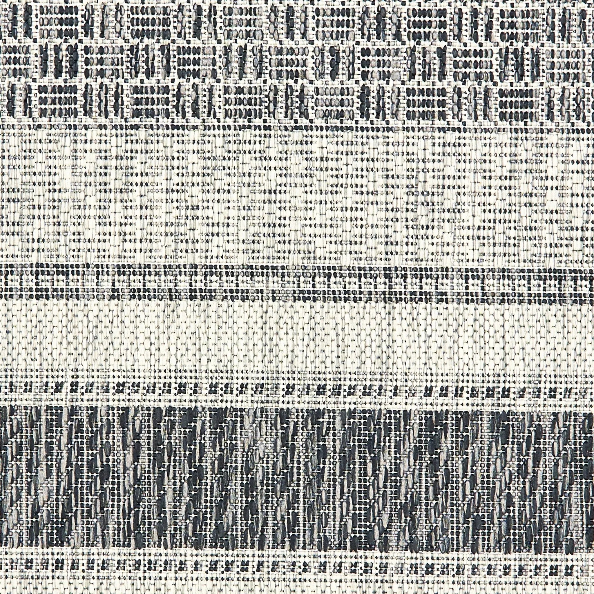 Sun Shower LR81246 Gray Black Rug - Baconco