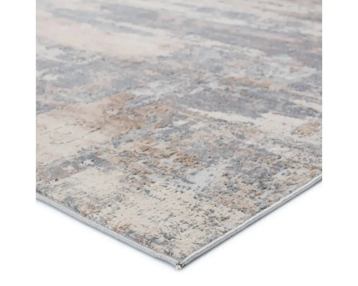 Sundar SUD02 Grey/Cream Rug - Baconco