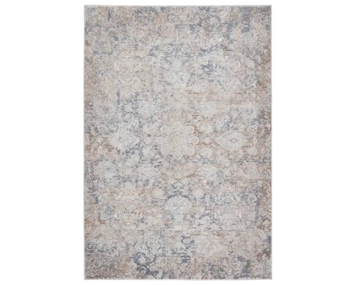 Sundar SUD04 Grey/Beige Rug - Baconco