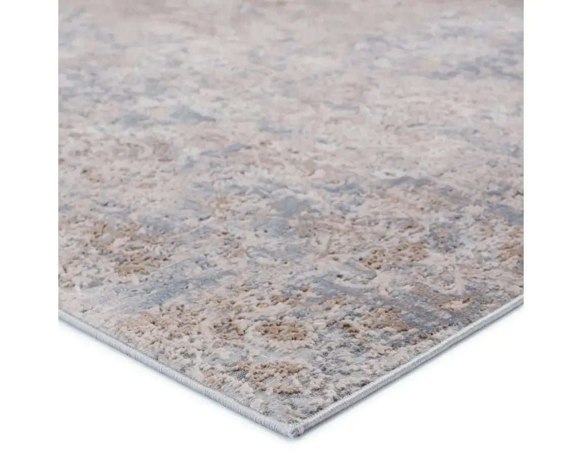 Sundar SUD04 Grey/Beige Rug - Baconco