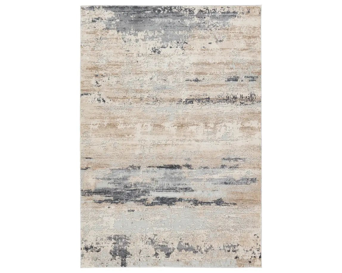 Sundar SUD05 Grey/Cream Rug - Baconco