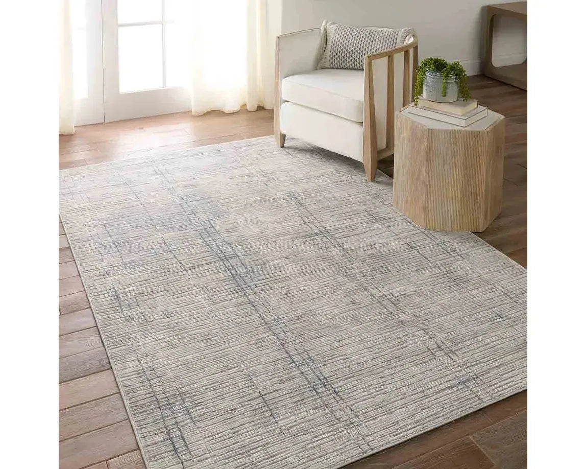 Sundar SUD07 Grey/Blue Rug - Baconco