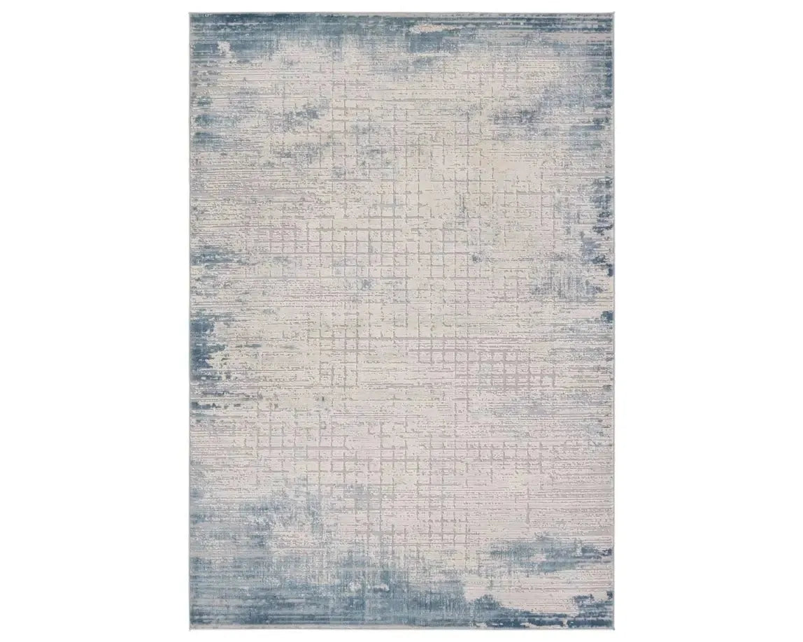 Sundar SUD08 Grey/Blue Rug - Baconco