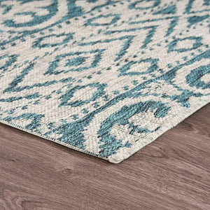 Sunshower Lr81242 Blue/Green Rug - Baconco