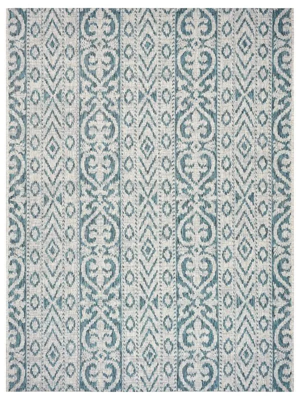 Sunshower Lr81242 Blue/Green Rug - Baconco