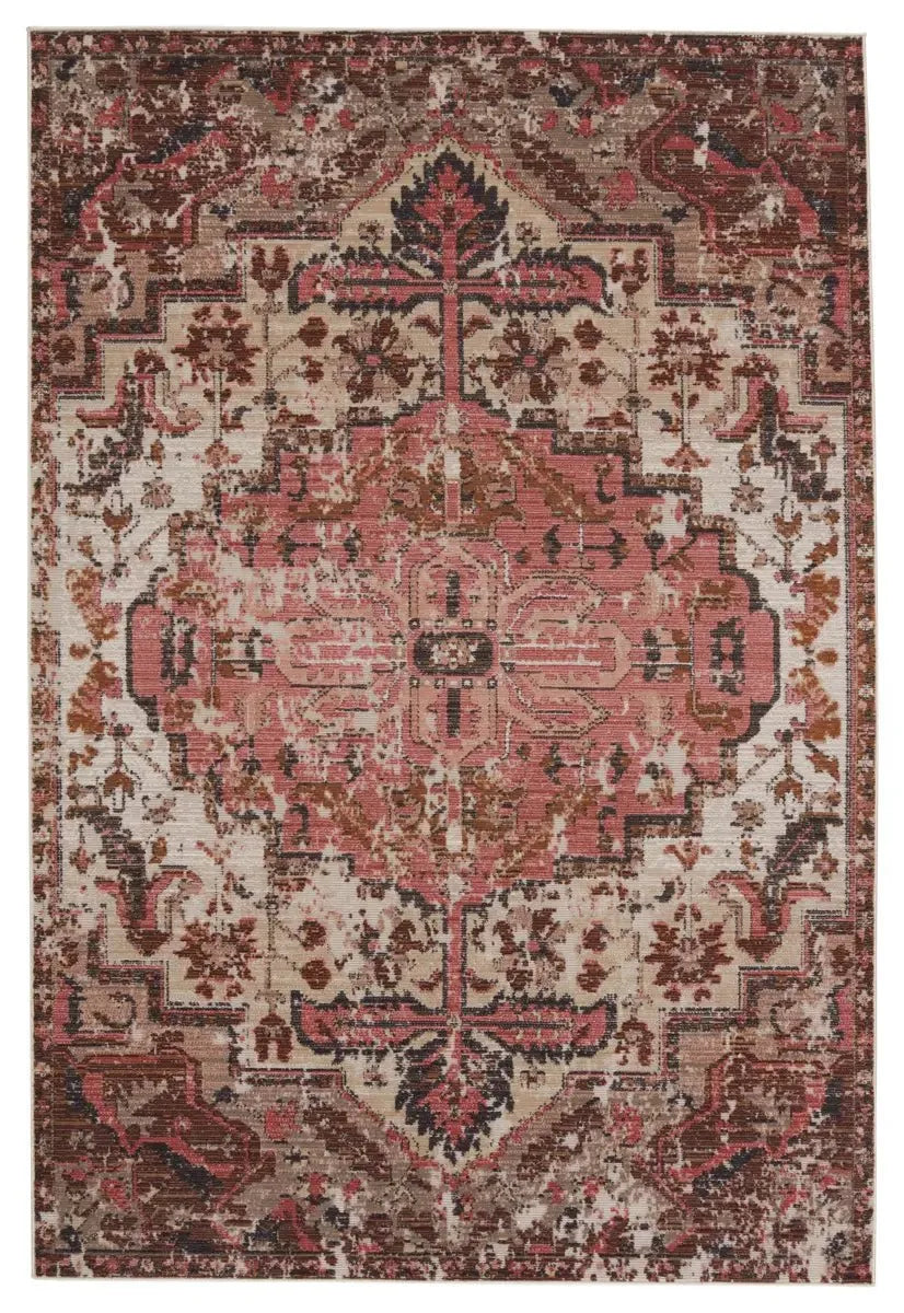 Swoon SWO03 Pink/Ivory Rug - Baconco