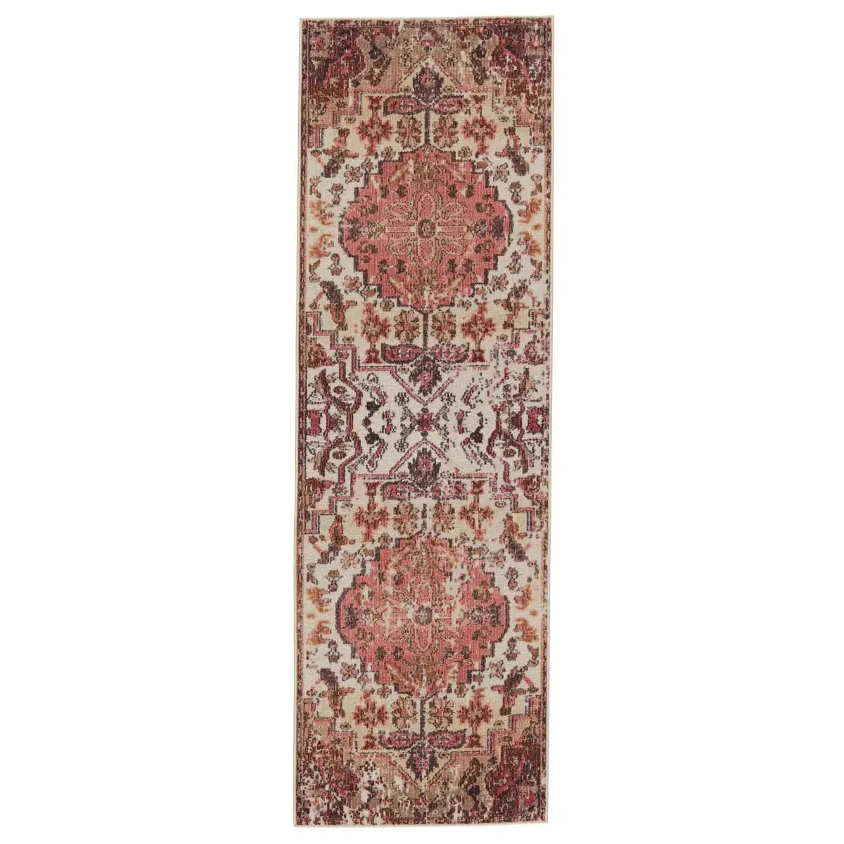 Swoon SWO03 Pink/Ivory Rug - Baconco