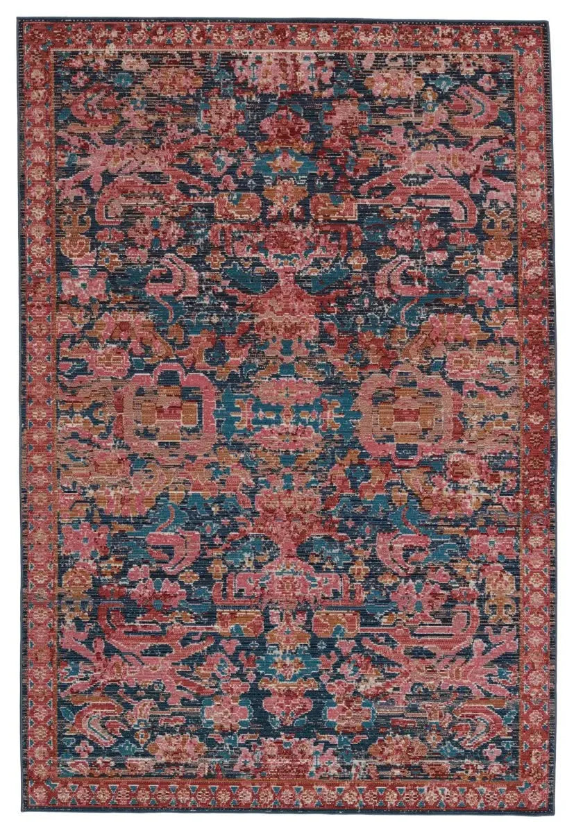 Swoon SWO05 Blue/Pink Rug - Baconco