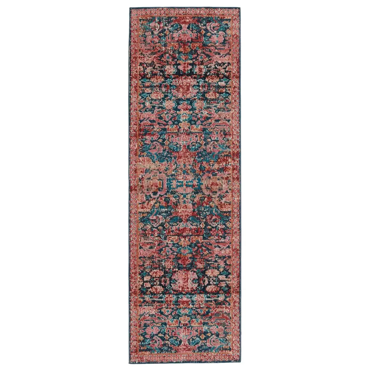 Swoon SWO05 Blue/Pink Rug - Baconco