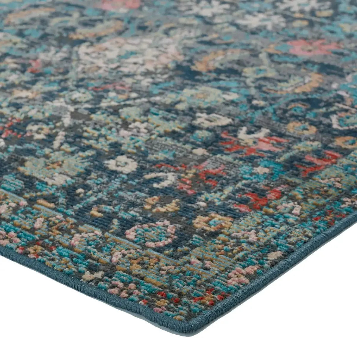 Swoon SWO16 Blue/Pink Rug - Baconco